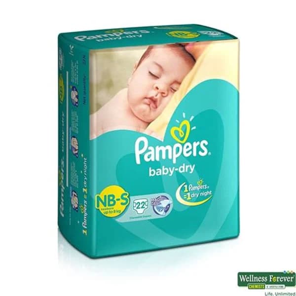 PAMPERS PAMPERS NB-S 22 DIAPERS product image
