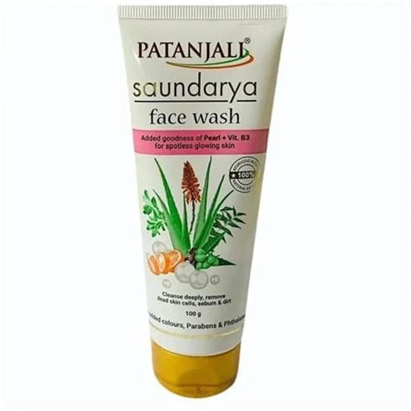 PATANJALI PATANJALI SAUNDARYA FACEWASH 60GM product image