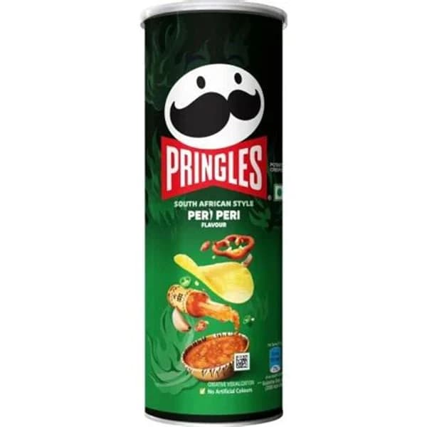 PRINGLES PRINGLES PERI PERI 107G product image