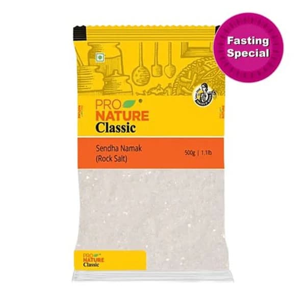 PRO NATURE PRO NATURE CLASSIC SENDHA NAMAK 1KG product image