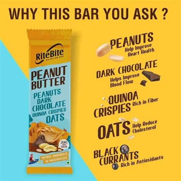 RITE RITE BITE PEANUT BUTTER BAR product image