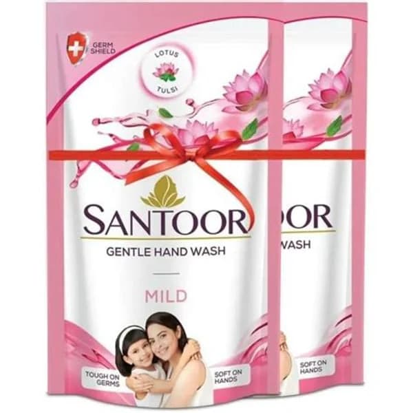 SANTOOR SANTOOR MILD HAND WASH 180ML product image