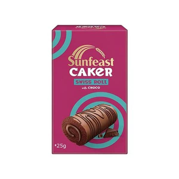 SF CAKER SF CAKER SWISS ROLL WITH CHOCO 29G product image