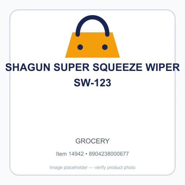 SHAGUN SHAGUN SUPER SQUEEZE WIPER SW-123 product image