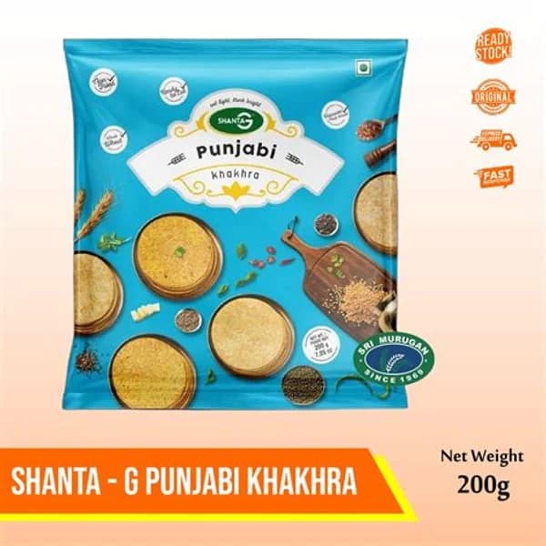 SHANTA SHANTA G KHAKHRA PUNJABI 200GM product image