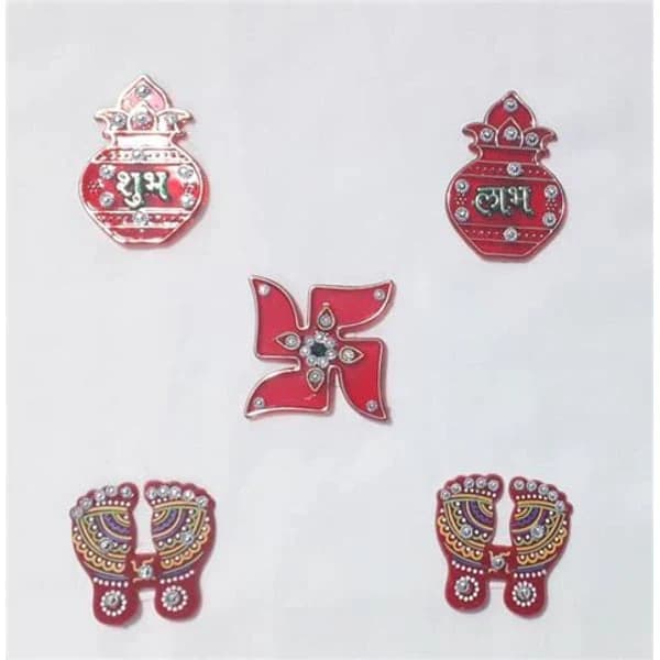 SHUBH SHUBH LABH CHARAN STICKER 5IN 1 product image
