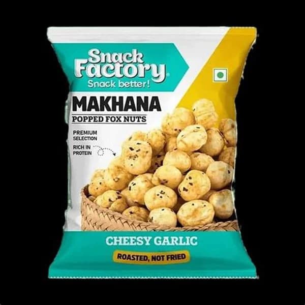 SNACK SNACK FACTORY CHEESY GARLIC MAKAHAN product image