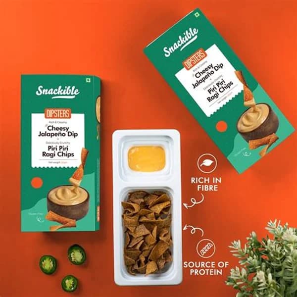 SNACKIBLE SNACKIBLE CHEESY JALAPENO DIP product image