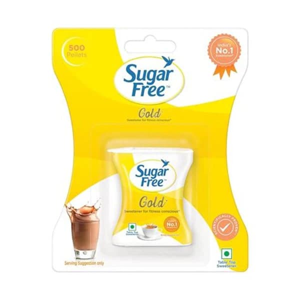 SUGAR FREE SUGAR FREE GOLD 500 PELLETS 50GM product image
