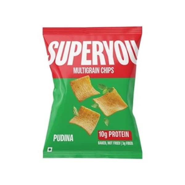 SUPERYOU SUPERYOU MULTIGRAIN CHIPS PUDINA product image
