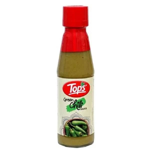 TOPS TOPS GREEN CHILLI SAUCE 200GM product image