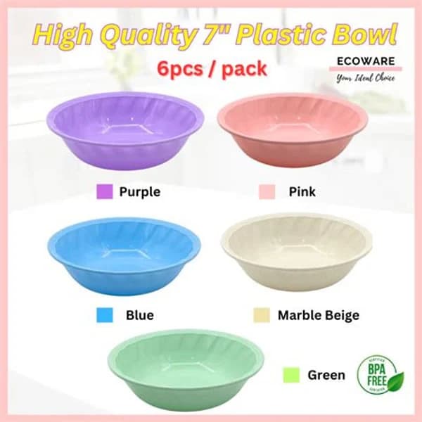 VEER VEER PICNIC PLATE 7 INCH 6PCS product image