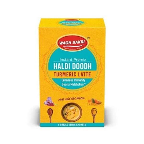 WAGH WAGH BAKRI HALDI DOODH PREMIX 110GM product image