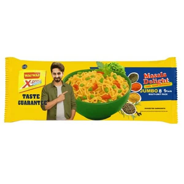 WAI WAI WAI WAI NOODLES MASALA DELIGHT 8IN1 product image