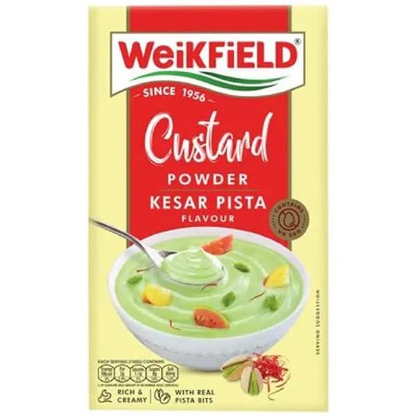 WEIKFIELD WEIKFIELD CUSTARD POWDER KESAR PISTA 75GM product image