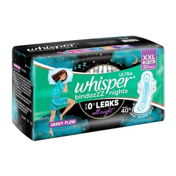 WHISPER WHISPER BINDAZ XXL 30 PADS product image