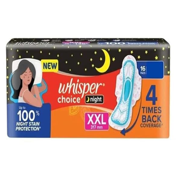 WHISPER WHISPER CHOICE XXL 16PADS product image