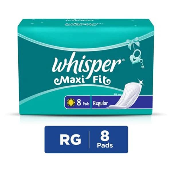 WHISPER WHISPER MAXI FIT 8PADS REGULAR product image