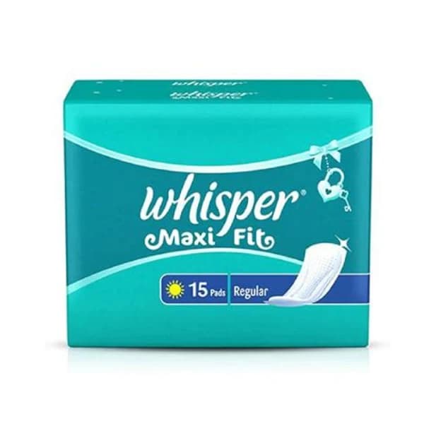 WHISPER WHISPER MAXI FIT REGULAR 15PADS product image