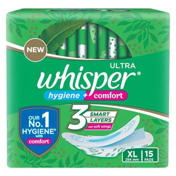 WHISPER WHISPER ULTRA XL 15PADS product image