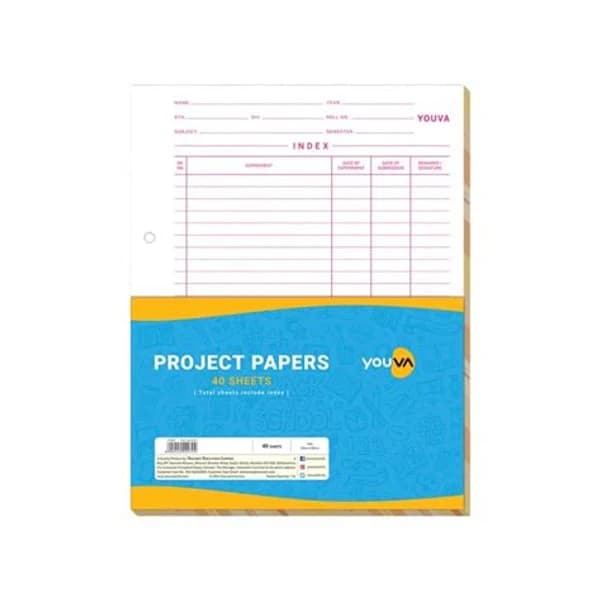 YOUVA YOUVA CRAFT PAPERS 25SHEETS product image