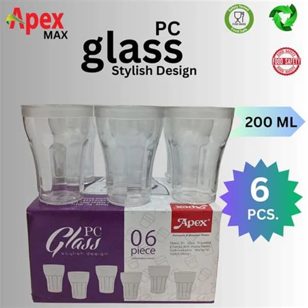 APEX APEX GLASS 6PCS SET product image