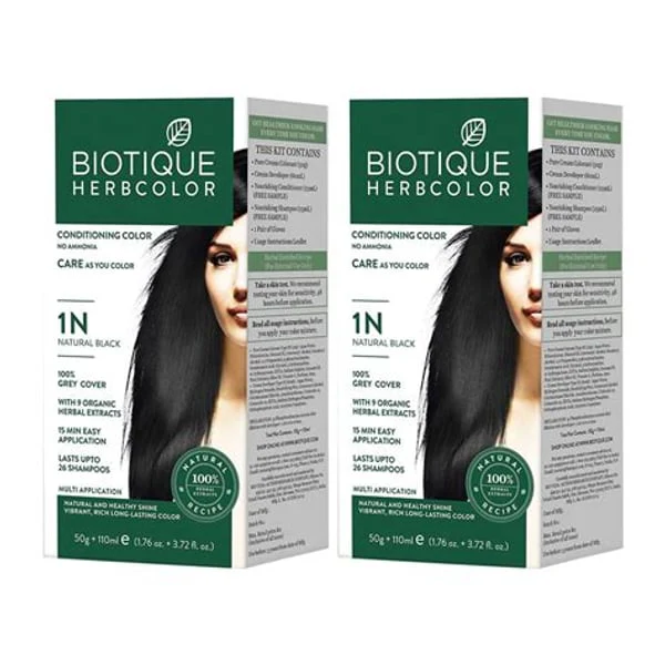 BIOTIQUE BIOTIQUE HERBCOLOUR 1N product image