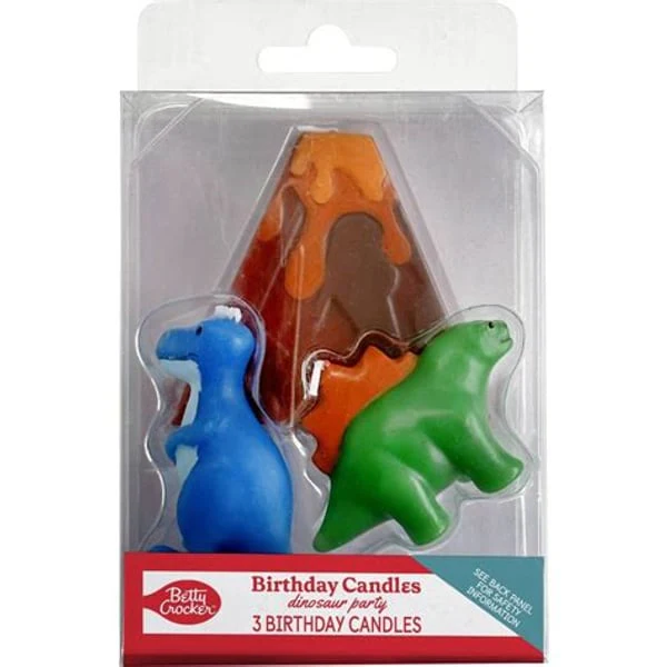BIRTHDAY BIRTHDAY CANDLE DINOSAUR product image