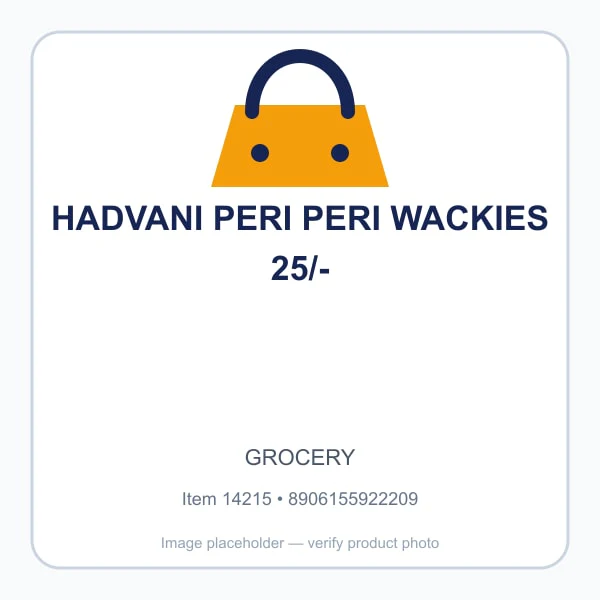 HADVANI HADVANI PERI PERI WACKIES product image