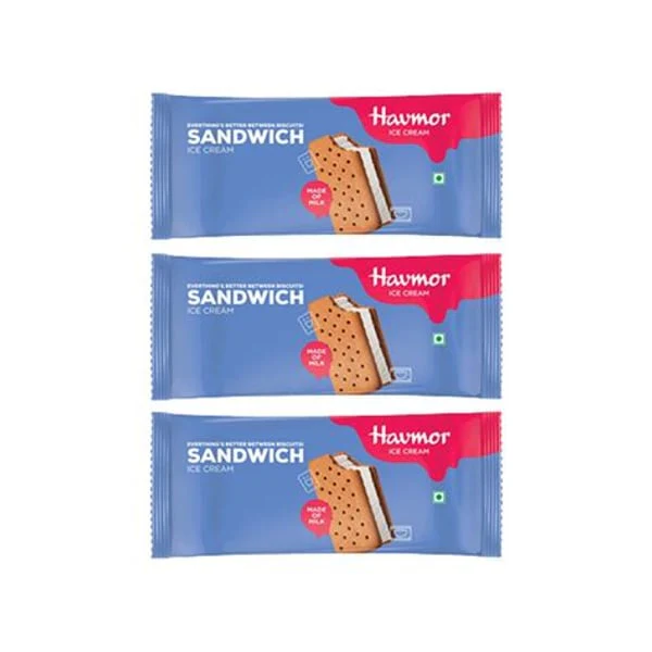 HAVMOR HAVMOR SANDWICH ICECREAM 100 ML product image