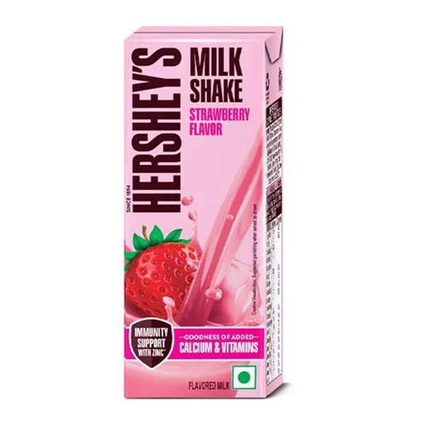 HERSHEYS HERSHEYS MILK SHAKE STRAWBERRY 180ML product image