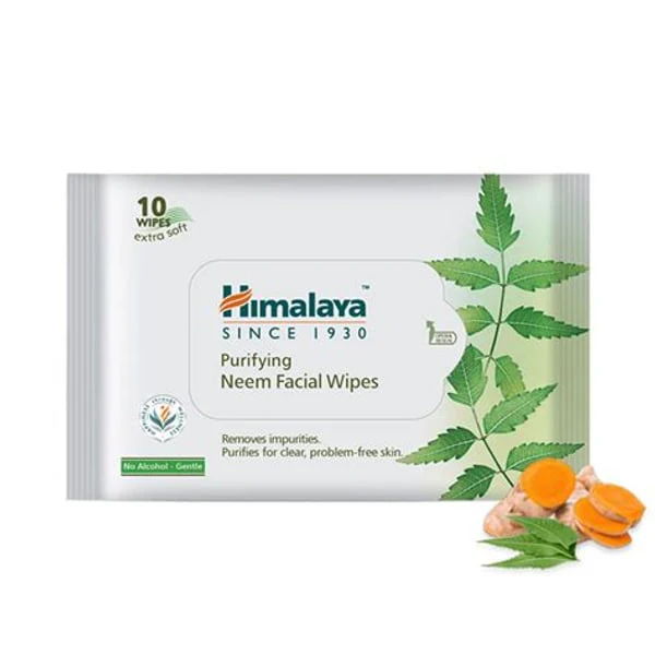 HIMALAYA HIMALAYA PURIFYING NEEM FACIAL WIPES 25PCS product image
