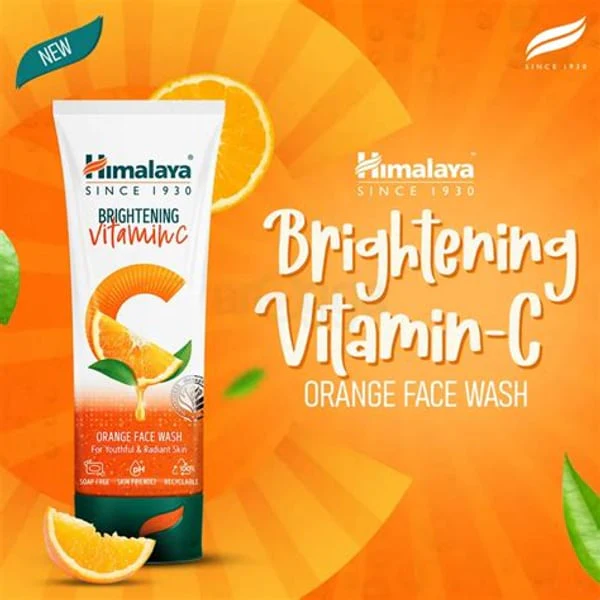 HIMALAYA HIMALAYA VIT C FW ORANGE 100ML product image