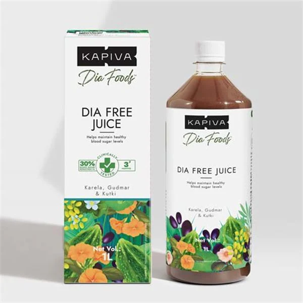 KAPIVA KAPIVA DIA FREE JUICE 1LTR product image