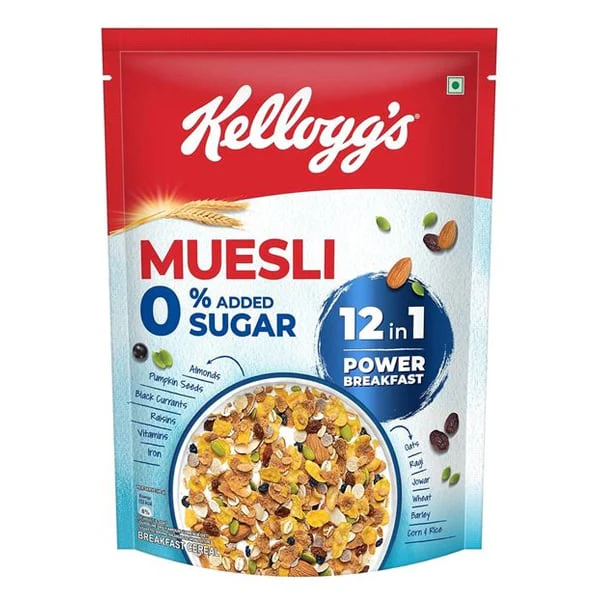 KELLOGGS KELLOGGS MUSELI 0% SUGAR 500GM product image
