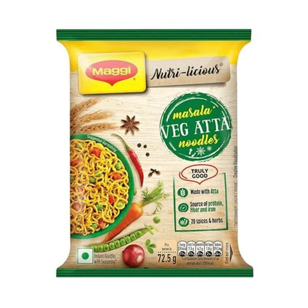 MAGGI MAGGI VEG ATTA MASALA NOODLES product image