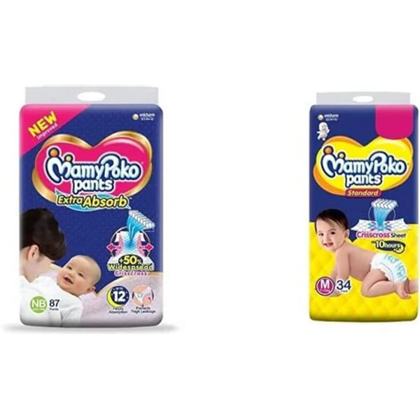 MAMY MAMY POKO PANTS NB 4PC product image