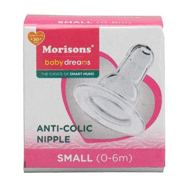 MORISONS MORISONS BABY DREAM ANTI COLIC NIPPLE MEDIUM product image