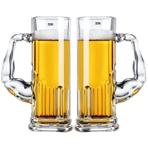 MUSCLE MUSCLE BEER MUG 2PC product image