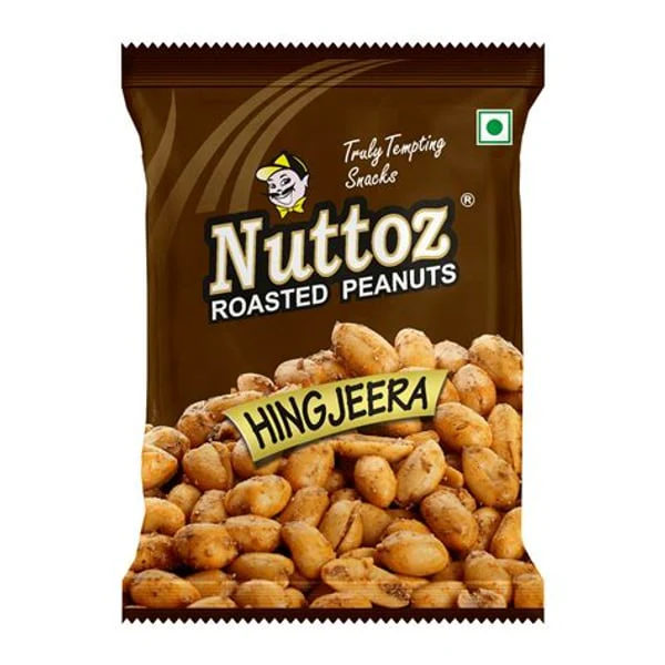 NUTTOZ NUTTOZ ROASTED CHANA HING JEERA 36GM product image