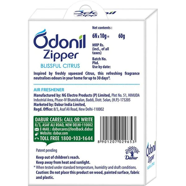 ODONIL ODONIL ZIPPER CITRUS product image