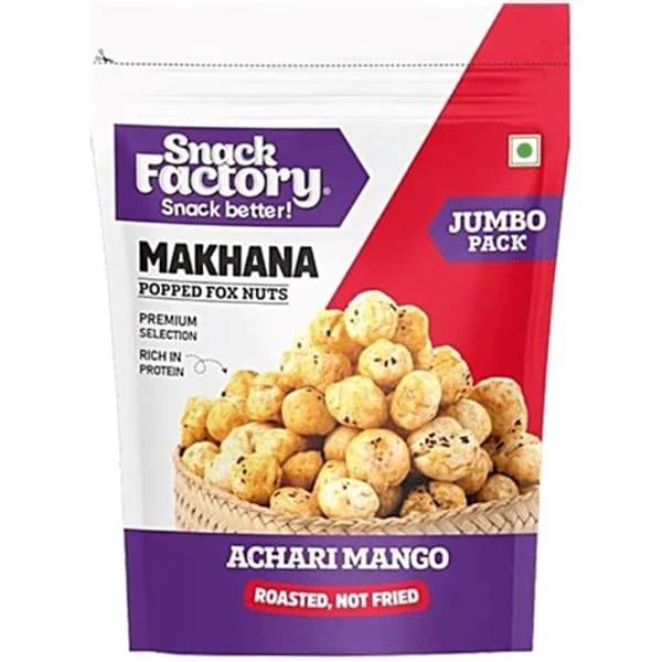 SNACK SNACK FACTORY MAKHANA ACHARI MANGO 18GM product image