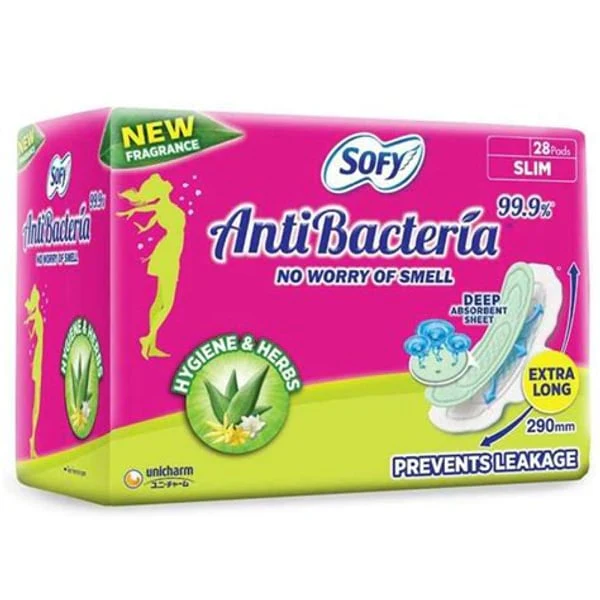 SOFY SOFY ANTI BACT XL SLIM 28PADS product image