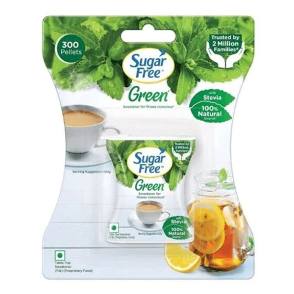 SUGAR FREE SUGAR FREE GREEN 100 PELLETS 10GM product image