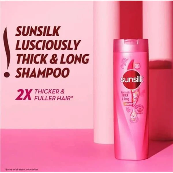 SUNSILK SUNSILK THICK & LONG SHAMPOO 180 ML product image