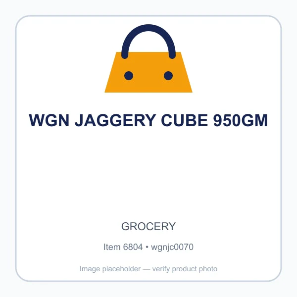 WGN WGN JAGGERY CUBE 950GM product image